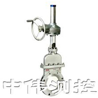 繖齒輪晻(an)闆(ban)刀型閘閥